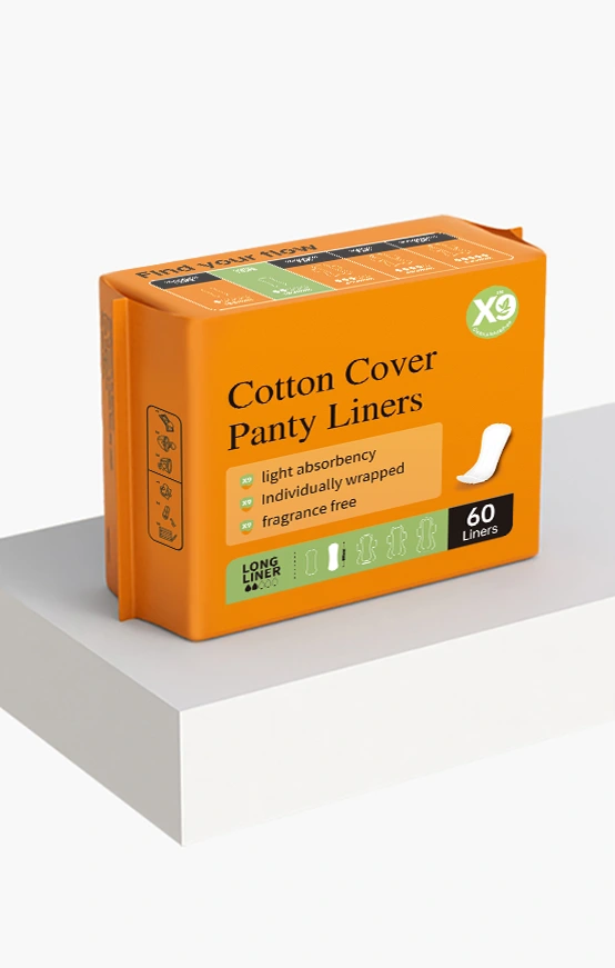 X9 Cotton Cover Panty Liners