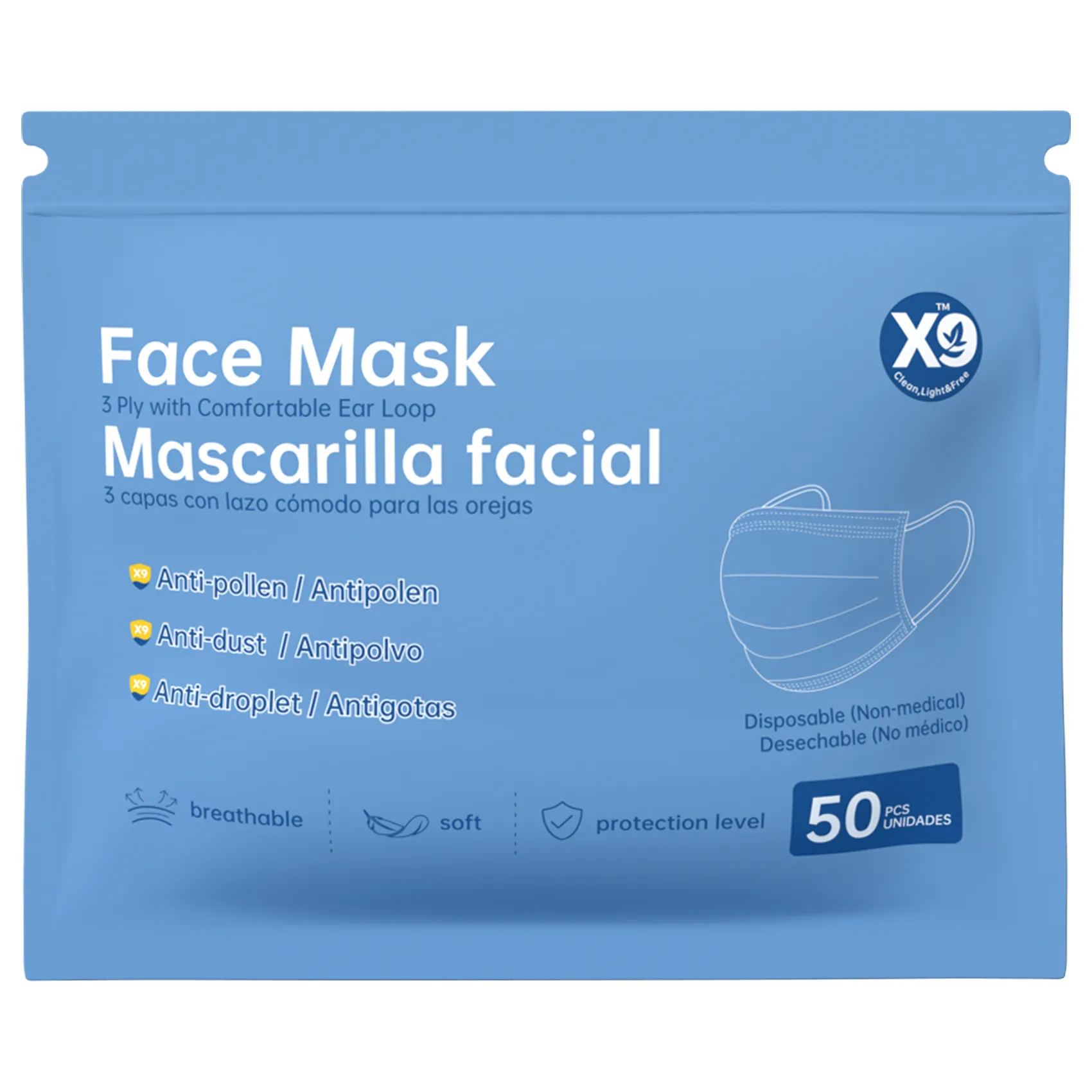 6.89 × 3.74 inches(50PCS)