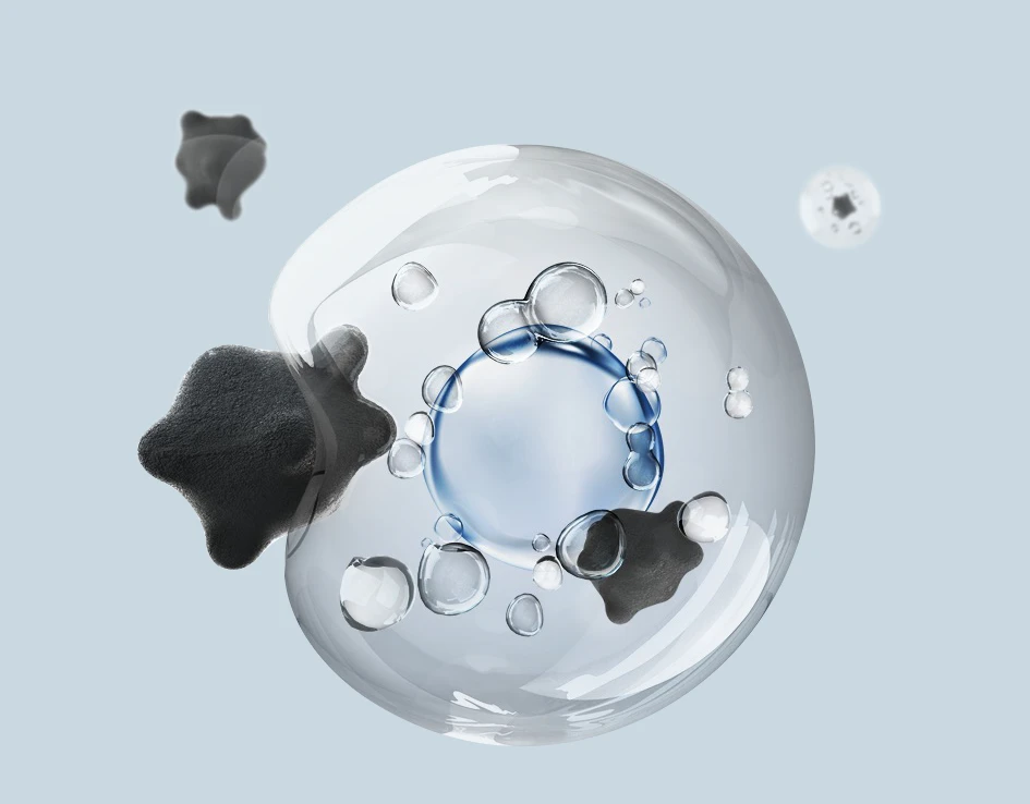 Odor control illustration for incontinence pad